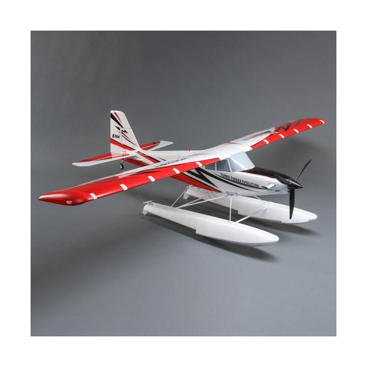 E-flite Turbo Timber Evolution 1.5m PNP, plováky