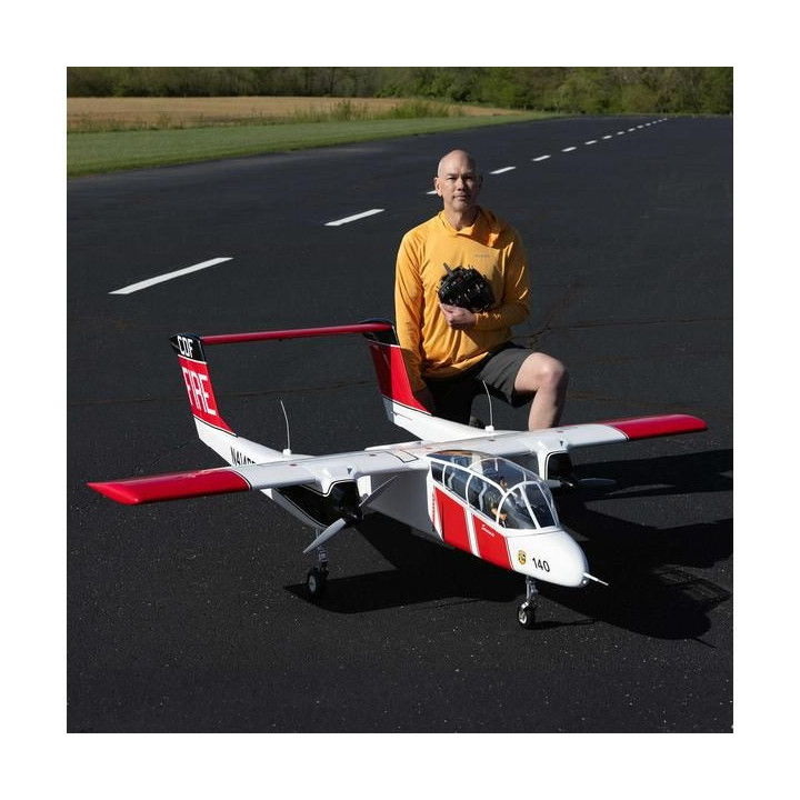 Hangar 9 OV-10 Bronco 20cc ARF + zatahovací podvozek