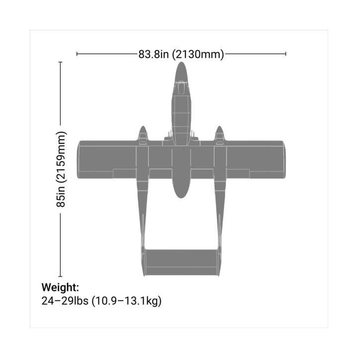 Hangar 9 OV-10 Bronco 20cc ARF + zatahovací podvozek