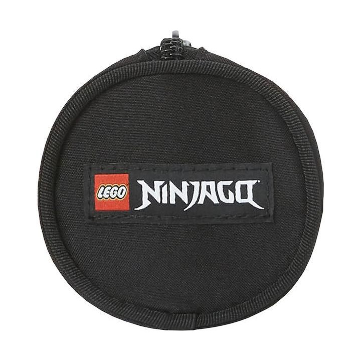LEGO školní pouzdro na tužky kulaté - Ninjago Red