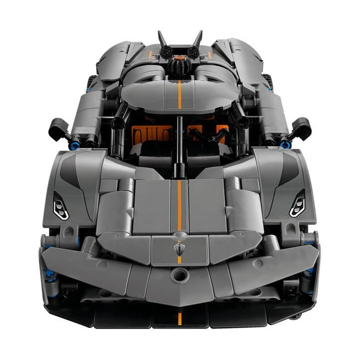 LEGO Technic - Šedé hyperauto Koenigsegg Jesko Absolut