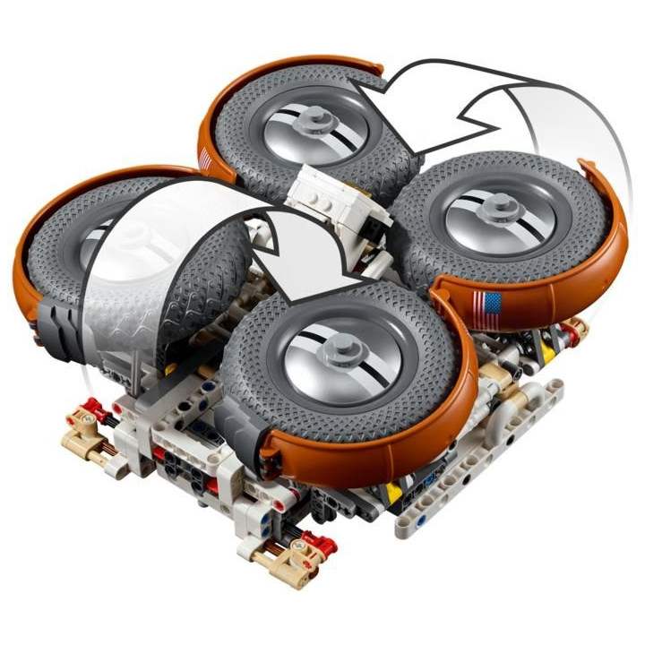 LEGO Technic - Lunární průzkumné vozidlo NASA Apollo - LRV