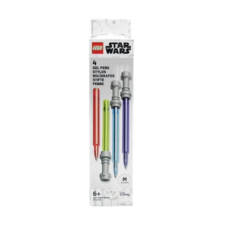 LEGO Star Wars Set Gelových per, světelný meč 4ks