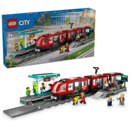 LEGO City - Tramvaj a zastávka v centru města