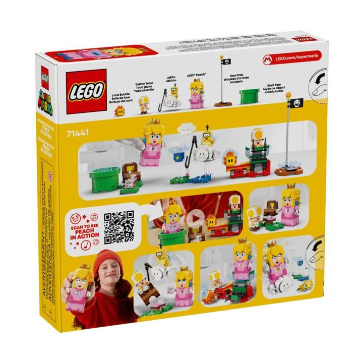 LEGO Super Mario - Interaktivní LEGO® Peach™ a dobrodružství