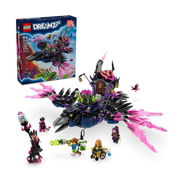 LEGO DREAMZzz - Nikdyčarodějnice a její Půlnoční krkavec