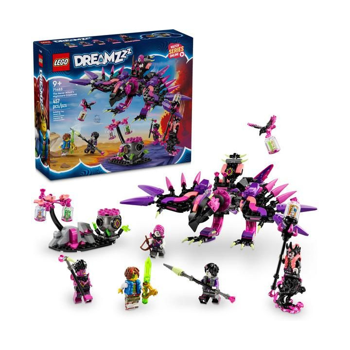 LEGO DREAMZzz - Nikdyčarodějnice a její stvoření z noční můry