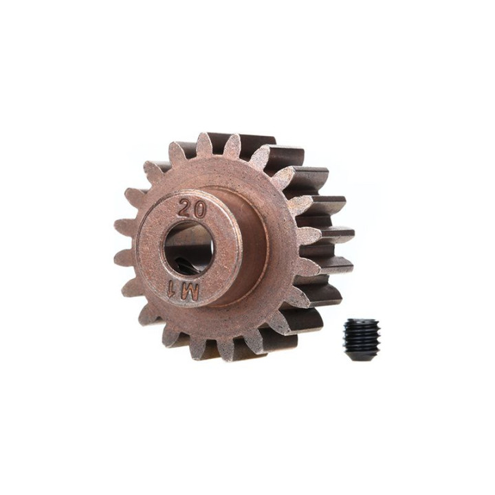 Traxxas pastorok 20T 1.0mm na hriadeľ 5mm HD