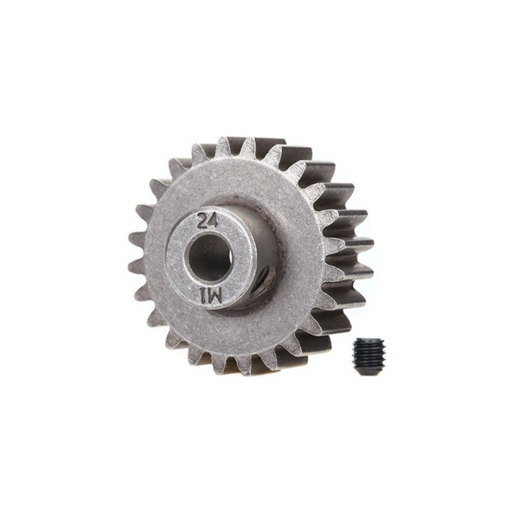 Traxxas pastorok 24T 1.0mm na hriadeľ 5mm HD