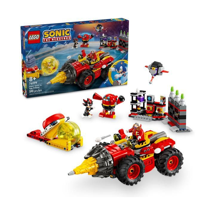 LEGO Sonic The Hedgehog - Super Sonic vs. Egg Drillster