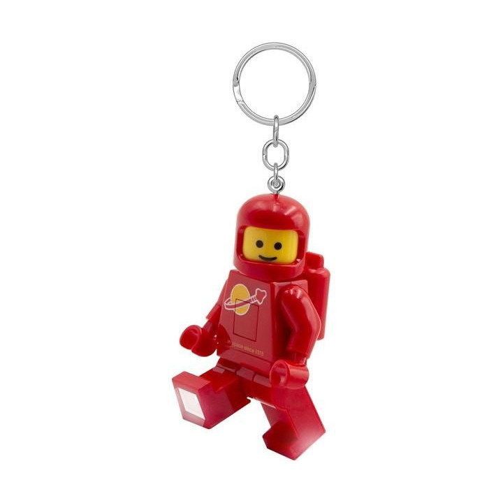 LEGO svítící klíčenka - Kosmonaut červený