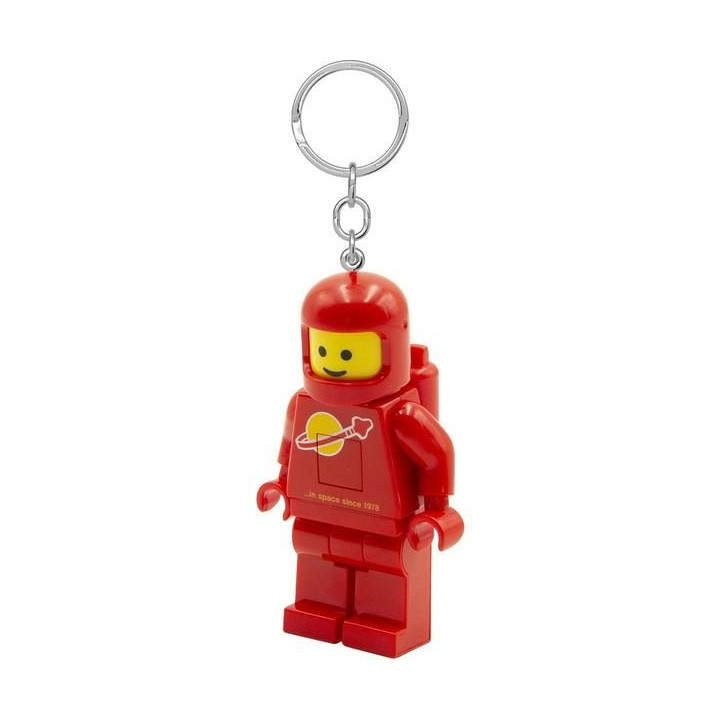 LEGO svítící klíčenka - Kosmonaut červený
