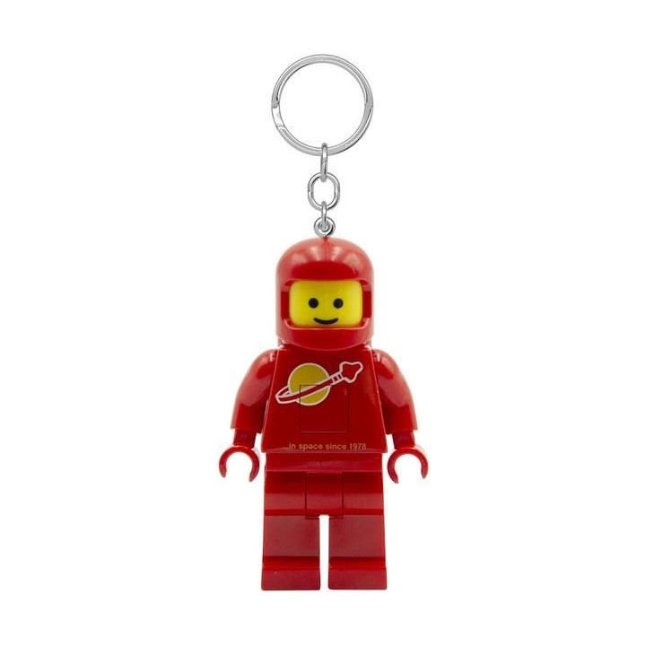 LEGO svítící klíčenka - Kosmonaut červený