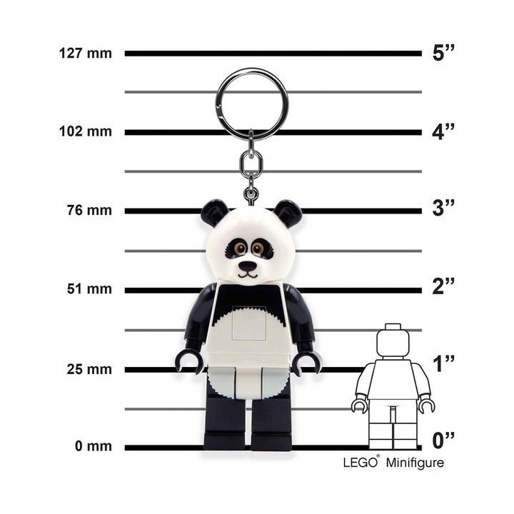 LEGO svítící klíčenka - Panda