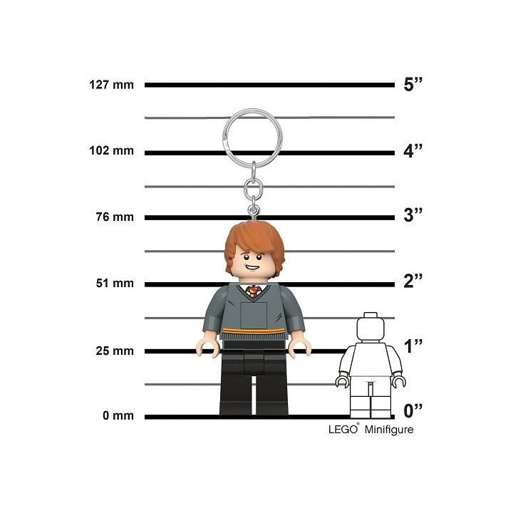 LEGO svítící klíčenka - Ron Weasley