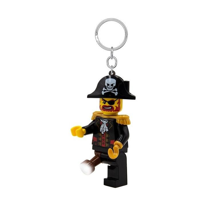 LEGO svítící klíčenka - Kapitán Brickbeard