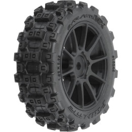 Pro-Line kolo 1.9" Badlands MX Buggy, Mach-10 disk černý: Typhon GROM