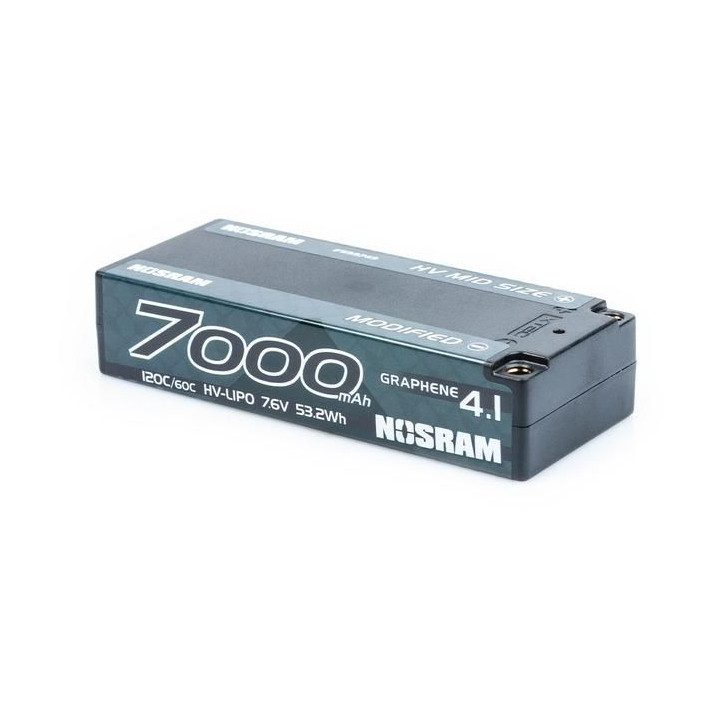 HV Modified GRAPHENE-4.1 7000mAh Hardcase Akku - 7.6V LiPo - 135C/65C