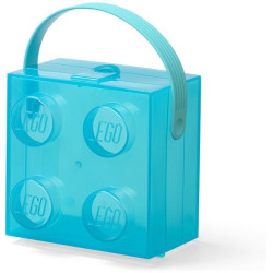 LEGO box s rukojetí, pro který najdete nejedno využití. Mohou zde najít svůj prostor svačina nebo malé hračky, kostičky a jiné stavební doplňky. Rozměry 166x165x117mm.