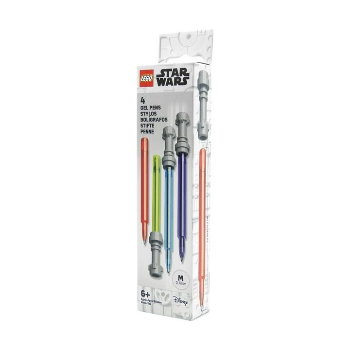 LEGO Star Wars Set Gelových per, světelný meč 4ks