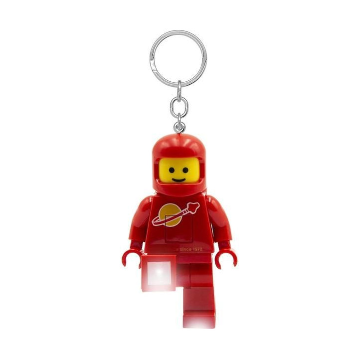 LEGO svítící klíčenka - Kosmonaut červený