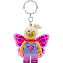 LEGO svítící klíčenka - Motýlí dívka