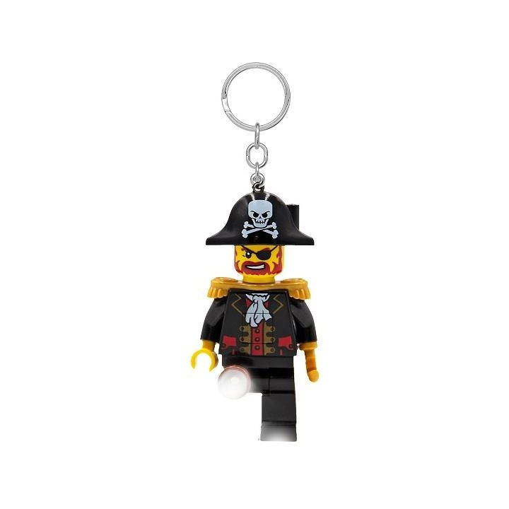 LEGO svítící klíčenka - Kapitán Brickbeard