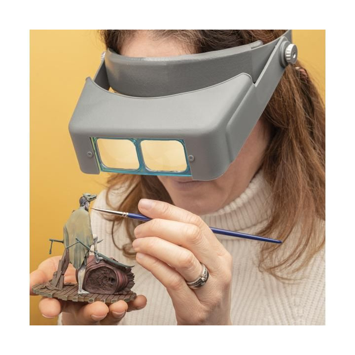 Modelcraft čelenka s lupou Professional