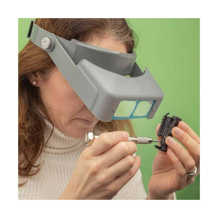 Modelcraft čelenka s lupou Professional