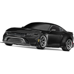 RC model auta Traxxas 4-Tec Drift Ford Mustang v měřítku 1:10 je speciálně upravený pro driftování. Obsahuje nové zavěšení s vysokým úhlem zatáčení, nový stejnosměrný motor, funkci ruční brzdy, bezsponkovou karoserii a upravenou stabilizaci TSM...