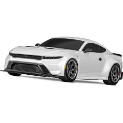 RC model auta Traxxas 4-Tec Drift Ford Mustang v měřítku 1:10 je speciálně upravený pro driftování. Obsahuje nové zavěšení s vysokým úhlem zatáčení, nový stejnosměrný motor, funkci ruční brzdy, bezsponkovou karoserii a upravenou stabilizaci TSM...