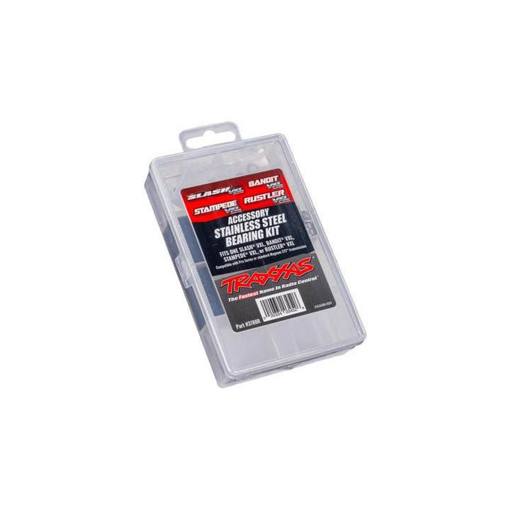 Traxxas sada kuličkových ložisek nerez (2WD VXL)