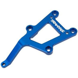 Traxxas přepážka šasi přední hliníková modrá