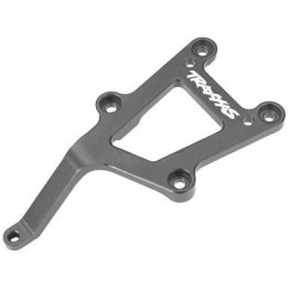Traxxas přepážka šasi přední hliníková šedá