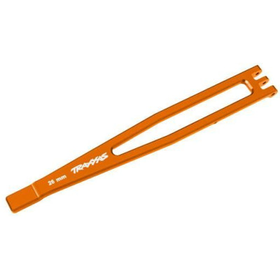 Traxxas držák baterie hliníkový oranžový