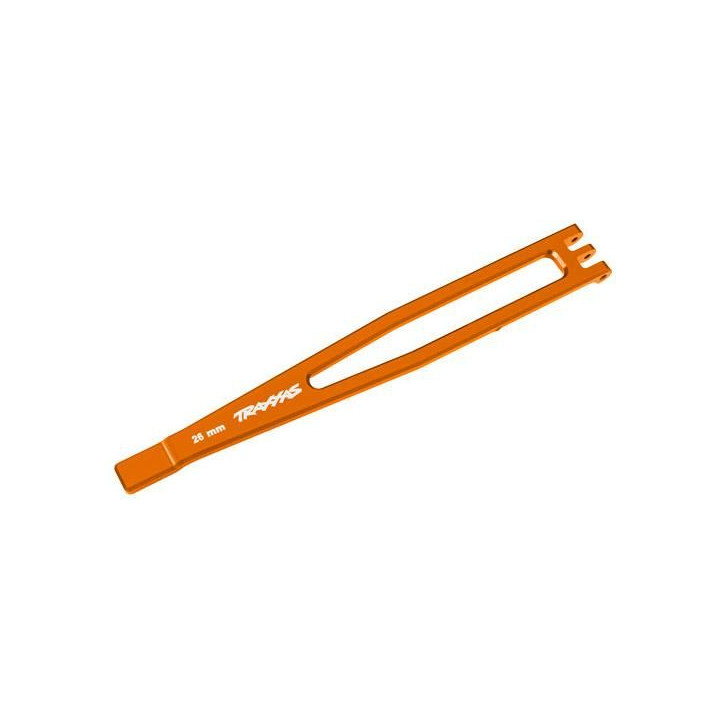 Traxxas držák baterie hliníkový oranžový