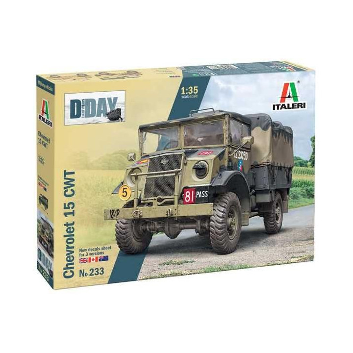 Model Kit military 0233 - Chevrolet 15 CWT (1:35)