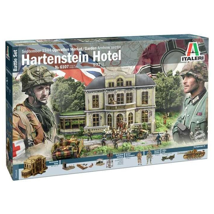 Model Kit diorama 6107 - Market Garden: Hotel Hartenstein (1:72)