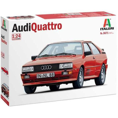 Model Kit auto 3671 - Audi Quattro (1:24)