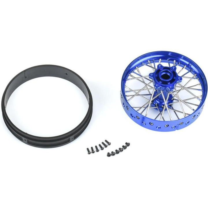 Pro-Line disk zadní Pro-Spec V2 Bead, hliník, modrý/modrý: PM-MX