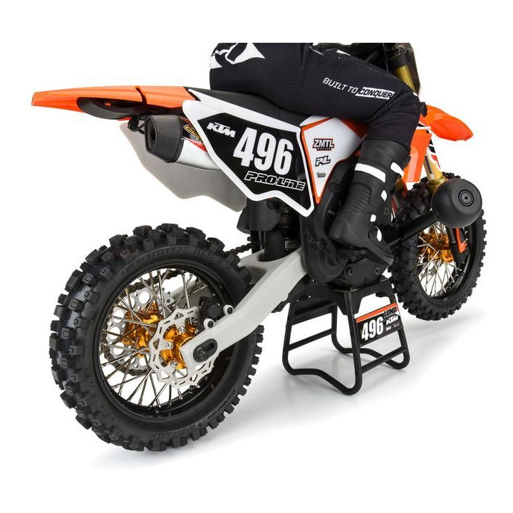 Pro-Line disk zadní Pro-Spec V2 Bead, hliník, černý/zlatý: PM-MX