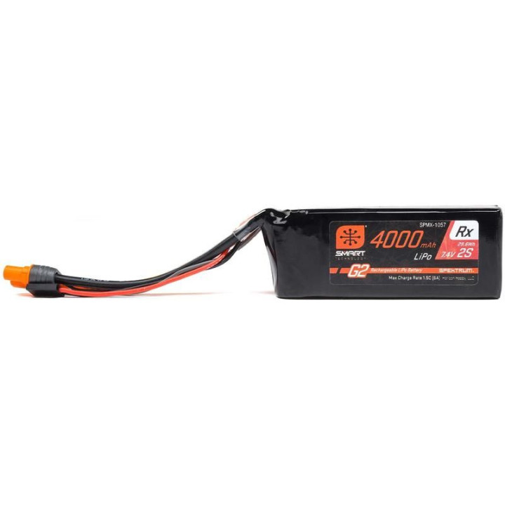 Spektrum Smart G2 LiPo 7.4V 4000mAh Rx 15C IC3