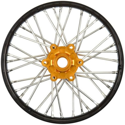 Pro-Line disk přední Pro-Spec V2 Bead, hliník, černý/zlatý: PM-MX