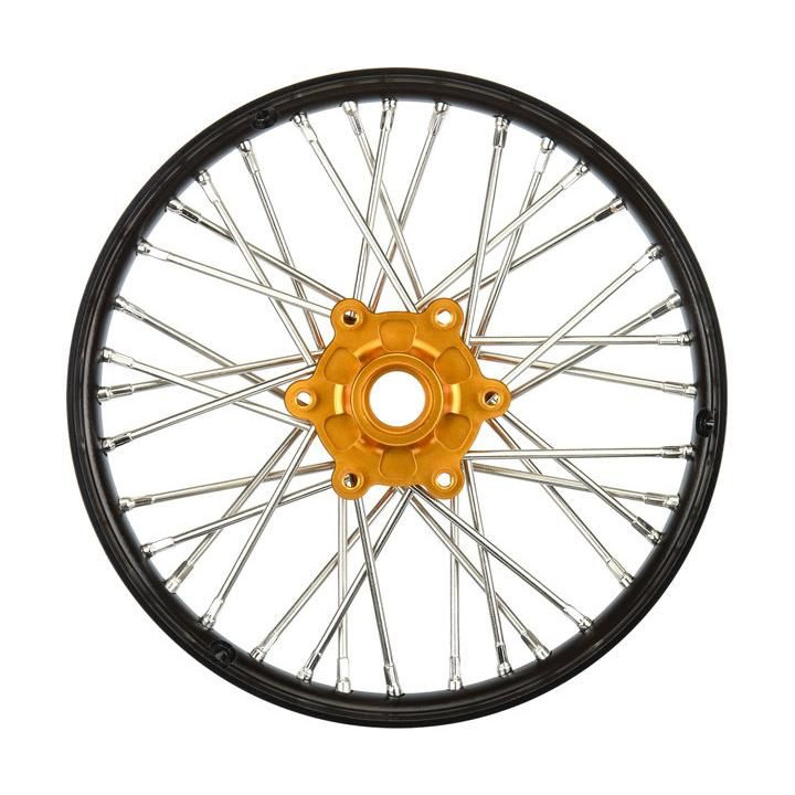 Pro-Line disk přední Pro-Spec V2 Bead, hliník, černý/zlatý: PM-MX