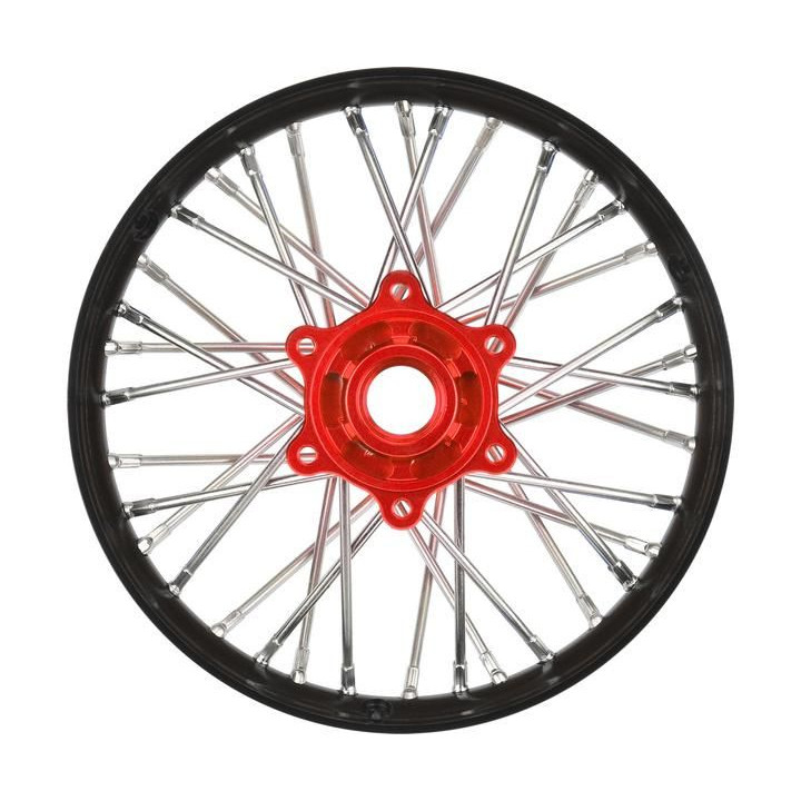 Pro-Line disk zadní Pro-Spec V2 Bead, hliník, černý/červený: PM-MX