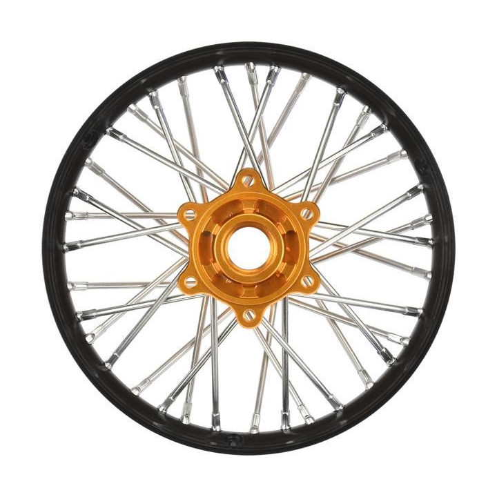 Pro-Line disk zadní Pro-Spec V2 Bead, hliník, černý/zlatý: PM-MX