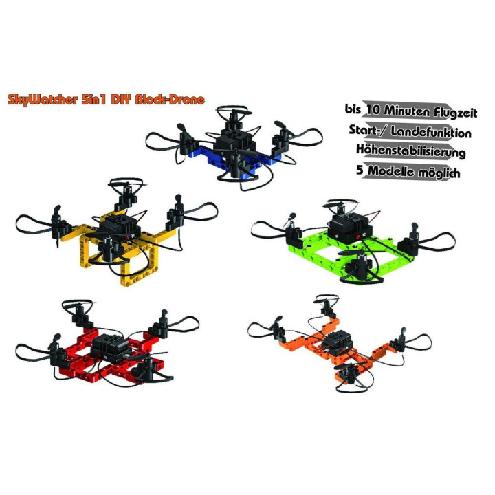 DF models SkyWatcher 5v1 DIY Block Drone - RTF