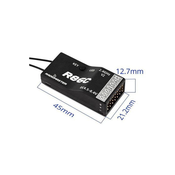 Prijímač Radiomaster R86C V2