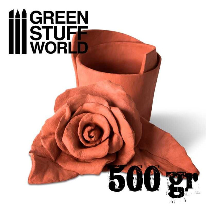 Modelovacia hlina DAS Terracota(tehlová) - 500gr.