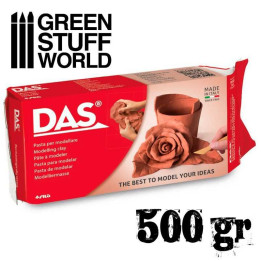 Modelovacia hlina DAS Terracota(tehlová) - 500gr.